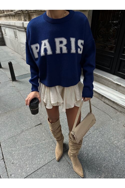 Letter Printed Sweater