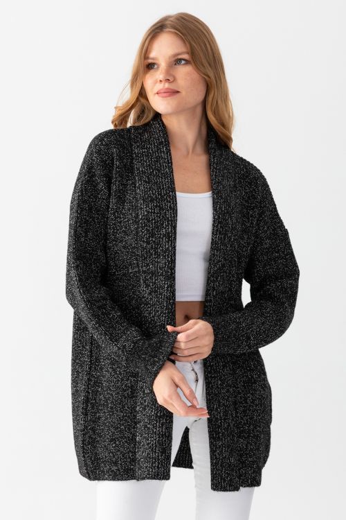 Thessaloniki Knitted Shawl Collar Cardigan