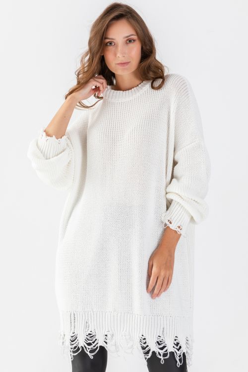 Tassel Detailed Knitwear Sweater